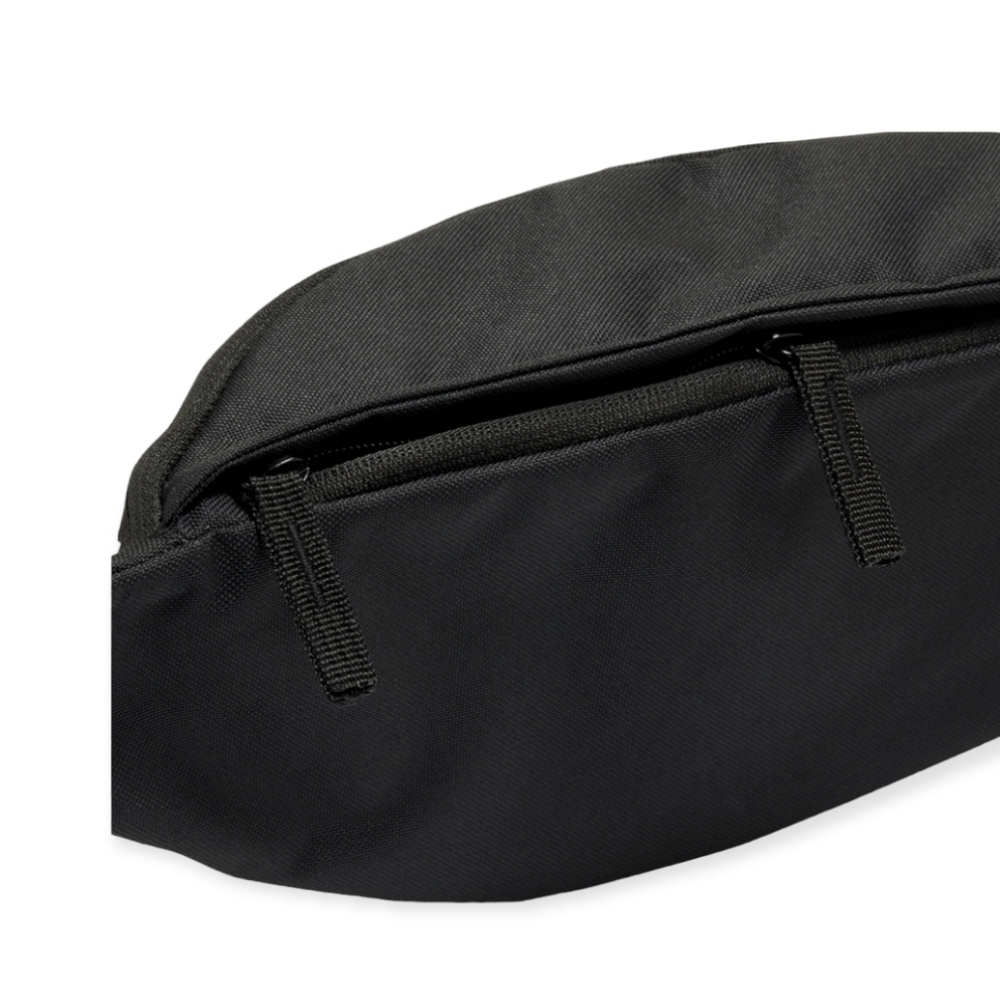 New Nike Swoosh Heritage Crossbody Shoulder Festival Waist Bag Pouch Black White - Picture 6 of 8
